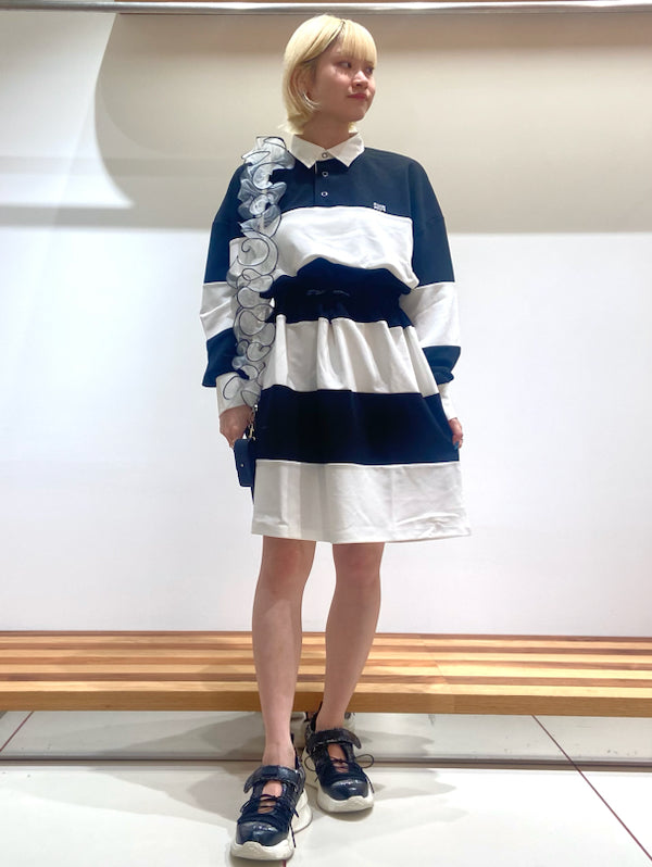 rugby cut and sew dress