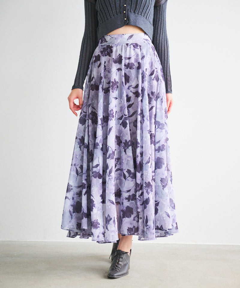 art flower skirt