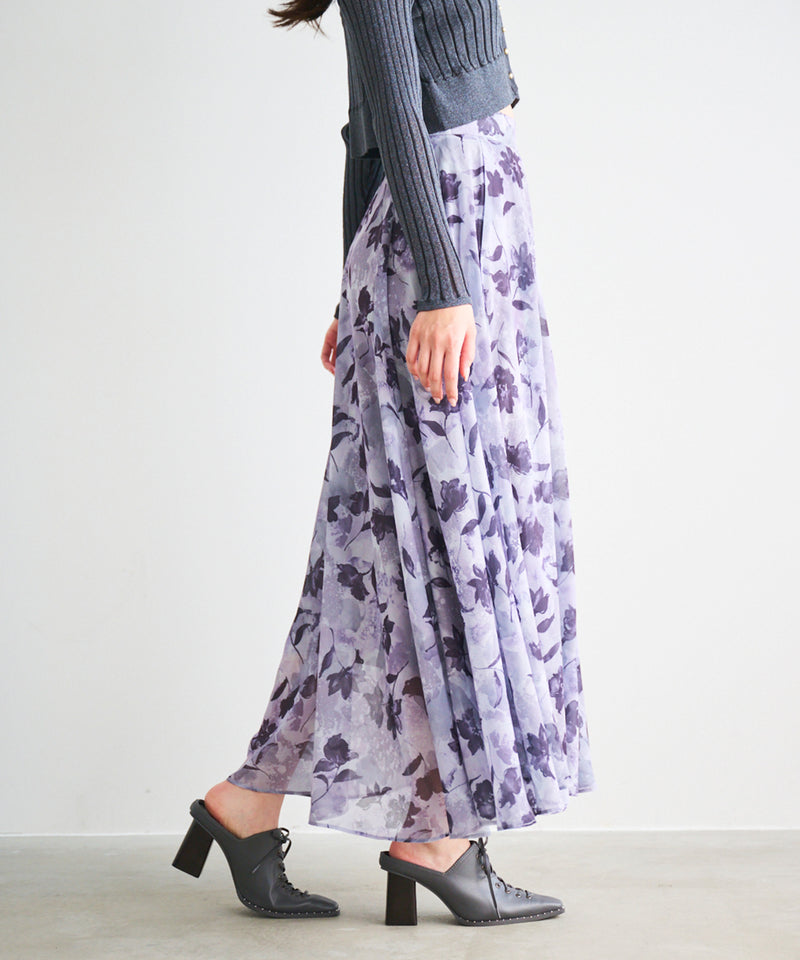 art flower skirt