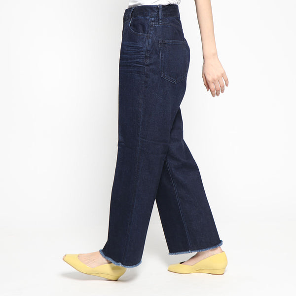 linde hem denim pants