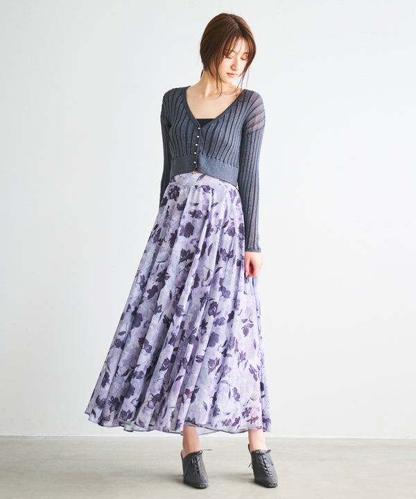 art flower skirt